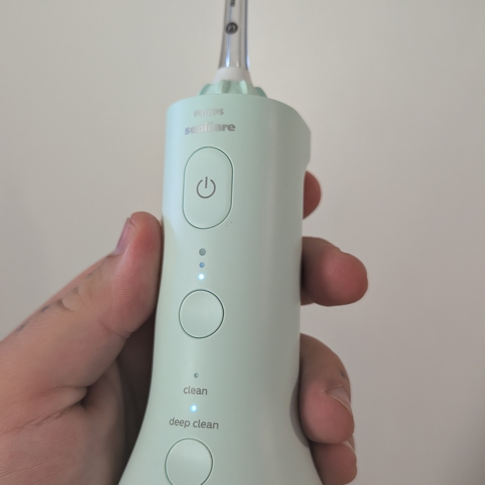 Unused - Philips Sonicare Water Pick brush - Light Green